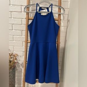 NWT Marshalls Olivia Rae Royal Blue Fit & Flare Dress, Size S